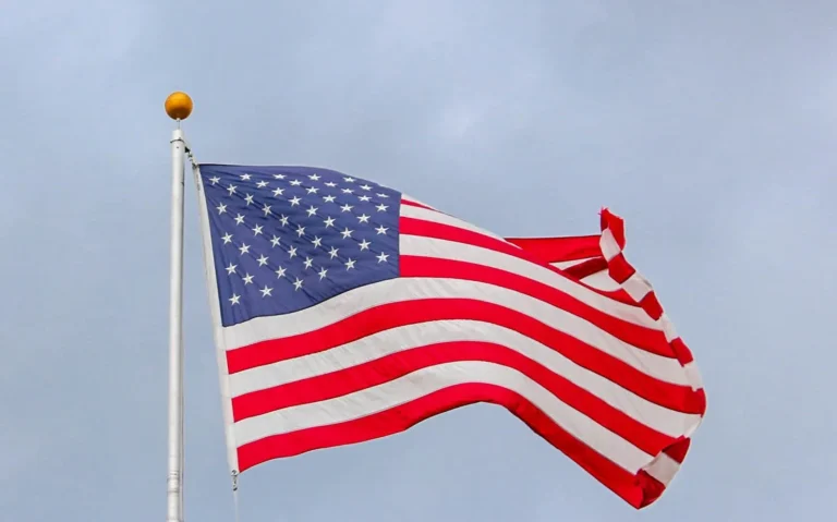 Usa Flag Waving